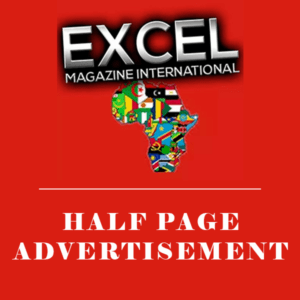 EXCEL MAGAZINE INTERNATIONAL HALF PAGE ADVERTISEMENT