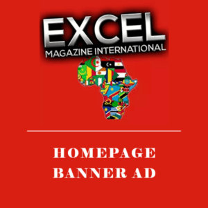 EXCEL MAGAZINE INTERNATIONAL HOMEPAGE BANNER AD