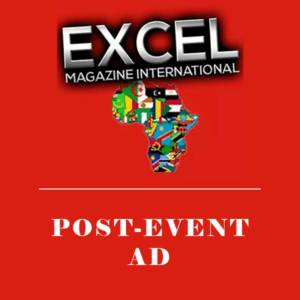 EXCEL MAGAZINE INTERNATIONAL POST EVENT AD